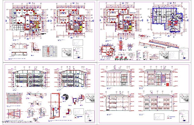 Biotechnology University Dwg Project