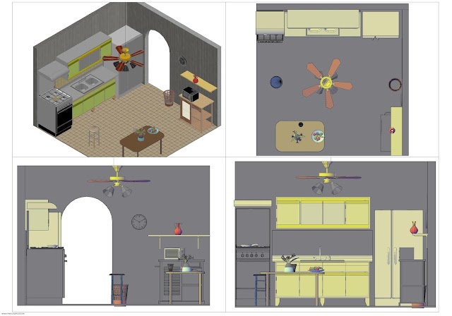 3D Kitchen Design