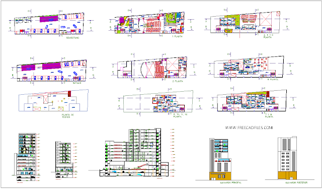 Business center DWG