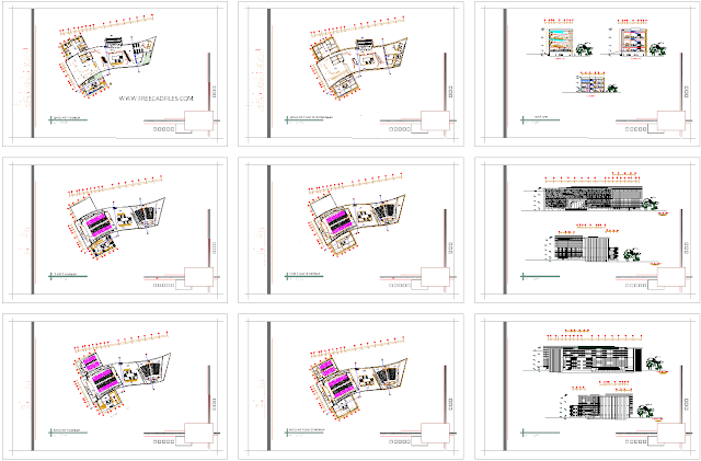 Cinema Plan DWG Project