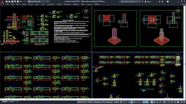 Different Structural Details [DWG]