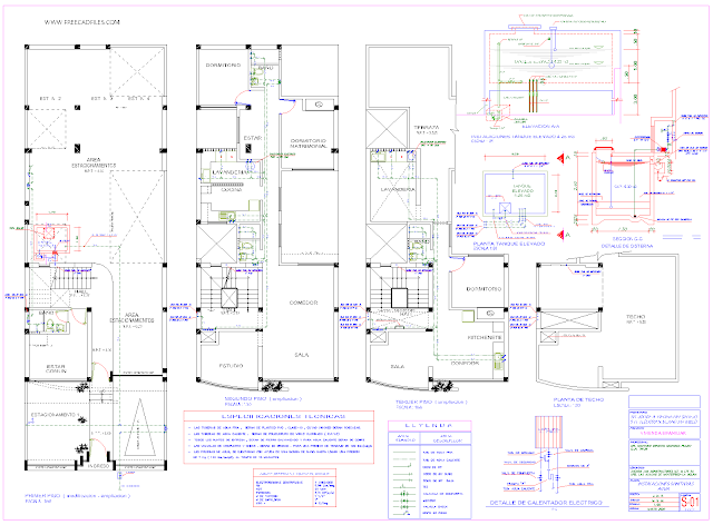 House plumbing DWG
