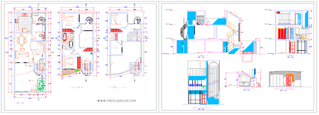 Housing 3 Storeys [DWG]