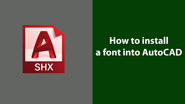 Fonts for AutoCAD and How to install on Mac or Windows