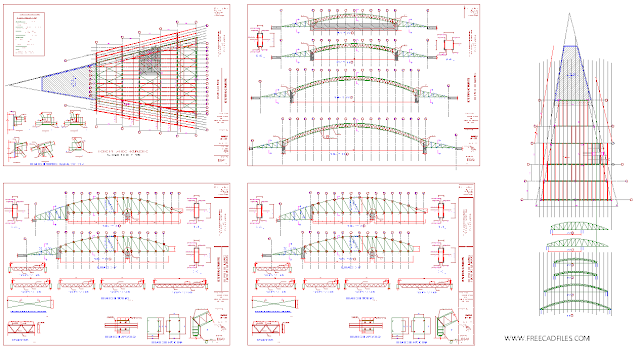 Metal roof DWG