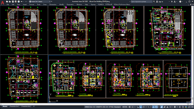 Mixed-Use Building [DWG]