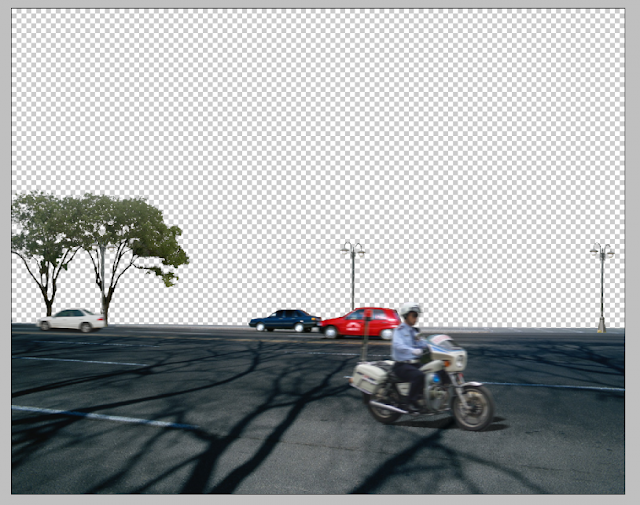 ROAD 3D MODEL DETAIL ELEVATION PHOTOSHOP FILE
