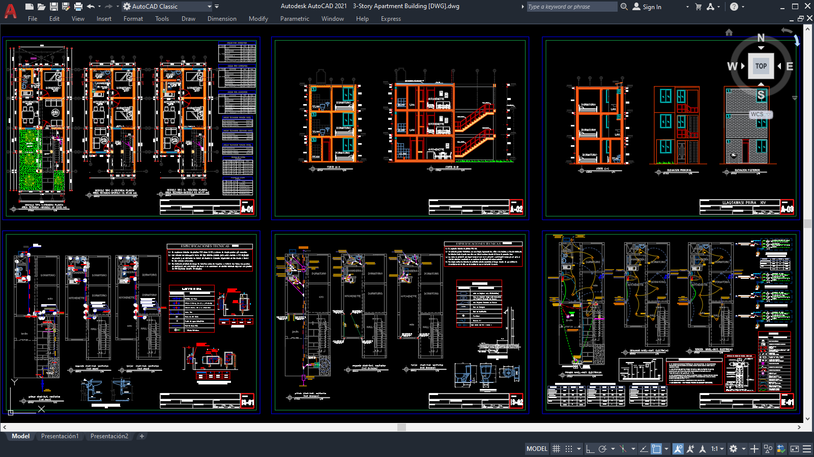 https://www.freecadfiles.com/2020/12/3-story-apartment-building-dwg.html