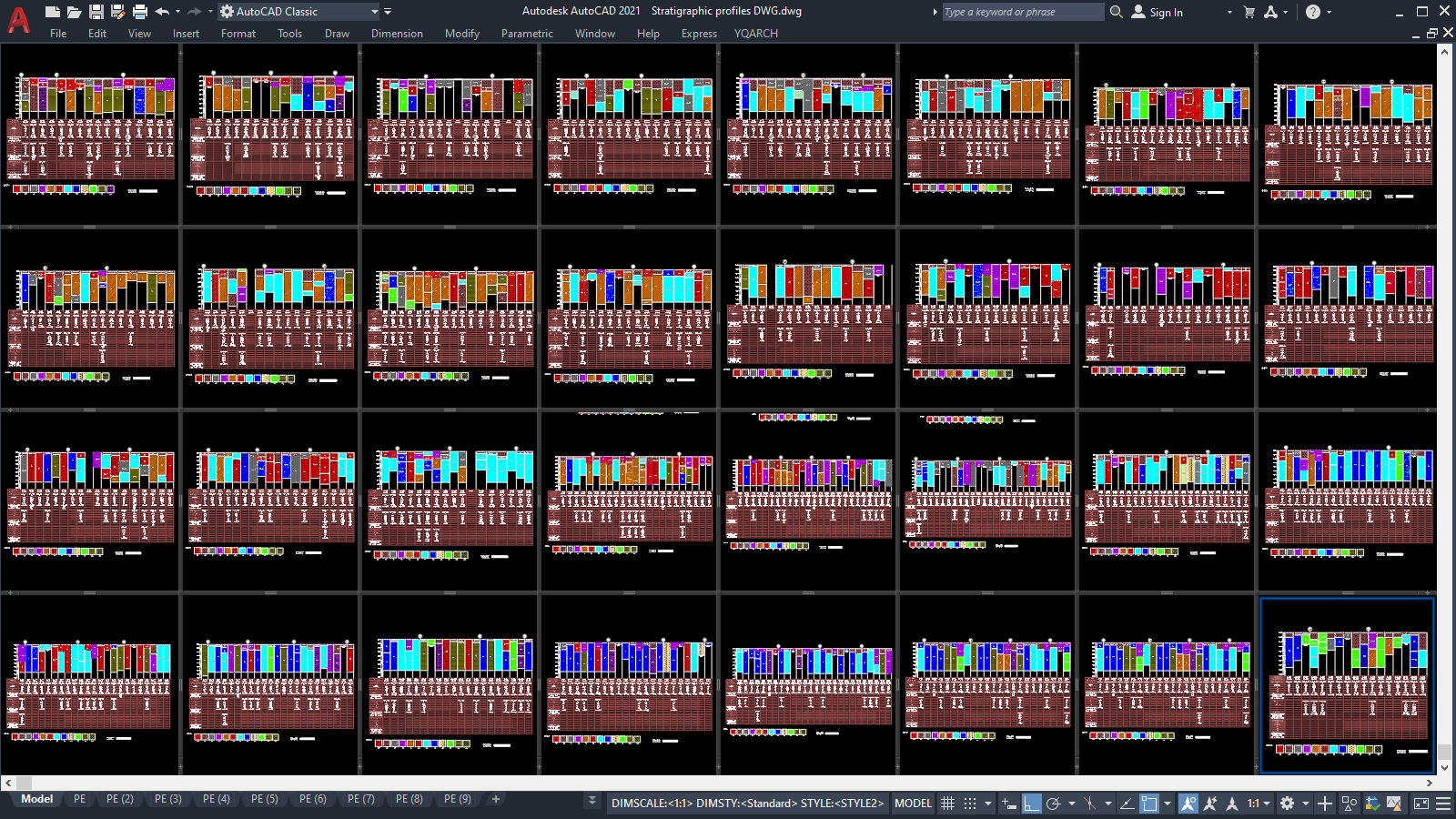 Stratigraphic Profiles [DWG]